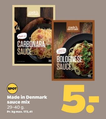 Netto Made in denmark sauce pulver tilbud