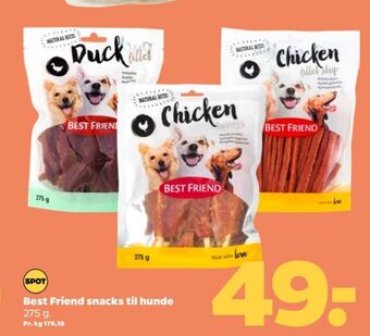 Netto Best friend hundesnacks tilbud