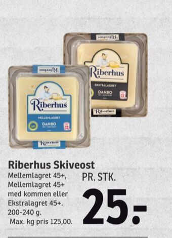 Riberhus skiveost ekstralagret