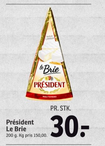 SPAR Président brieost le brie tilbud