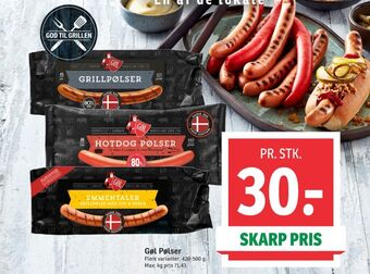 SPAR Gøl hotdogpølser tilbud