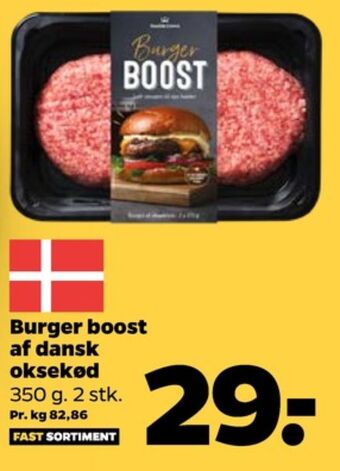 Burger boost hakkebøffer