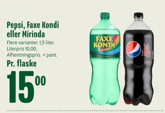 Min Købmand Faxe kondi sportssodavand tilbud