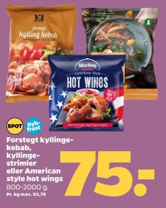 Netto Morliny hot wings tilbud