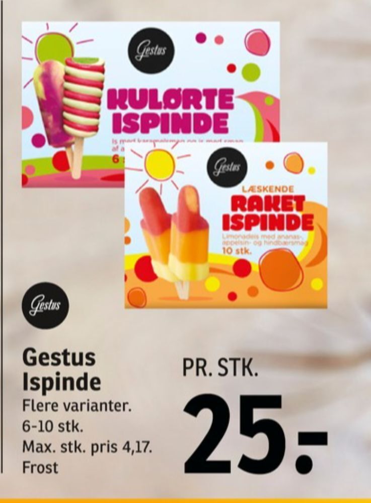 SPAR Raket ispinde tilbud