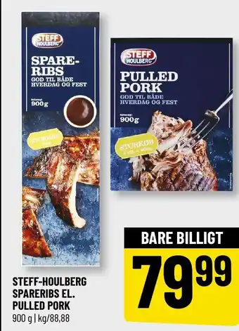 Løvbjerg STEFF HOULBERG SPARE-RIBS PULLED PORK tilbud