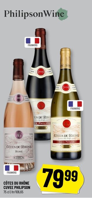 Løvbjerg CÔTES DU RHÖNE CUVEE PHILIPSON tilbud