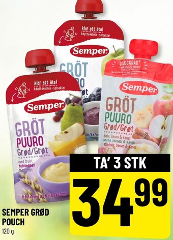 Løvbjerg SEMPER GRØD POUCH tilbud