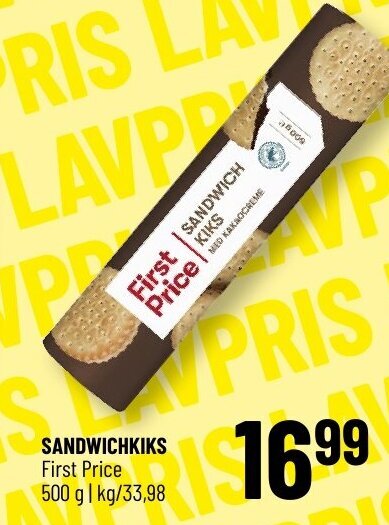 Løvbjerg SANDWICHKIKS First Price tilbud