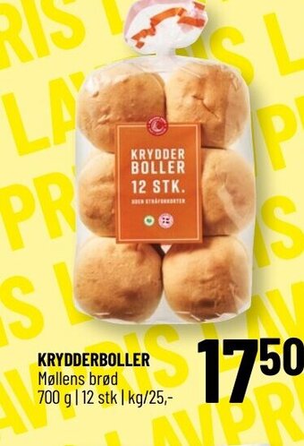 KRYDDERBOLLER Møllens brød