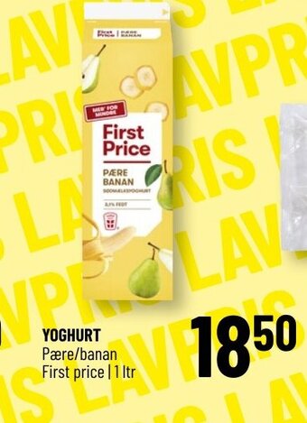 YOGHURT Pære/banan First Price