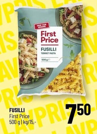 FUSILLI First Price