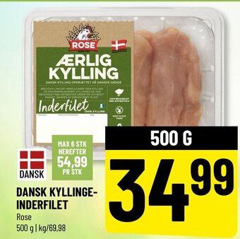 Løvbjerg DANSK KYLLINGE-INDERFILET tilbud