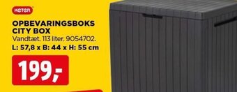 jem & fix OPBEVARINGSBOKS CITY BOX tilbud