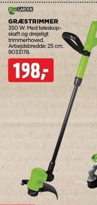 jem & fix GRÆSTRIMMER tilbud