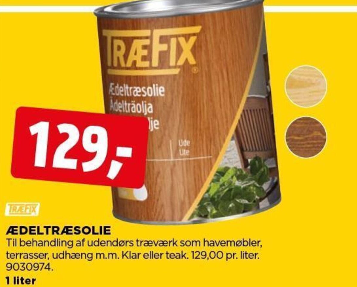 jem & fix ÆDELTRÆSOLIE tilbud
