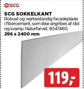 jem & fix SCG SOKKELKANT tilbud