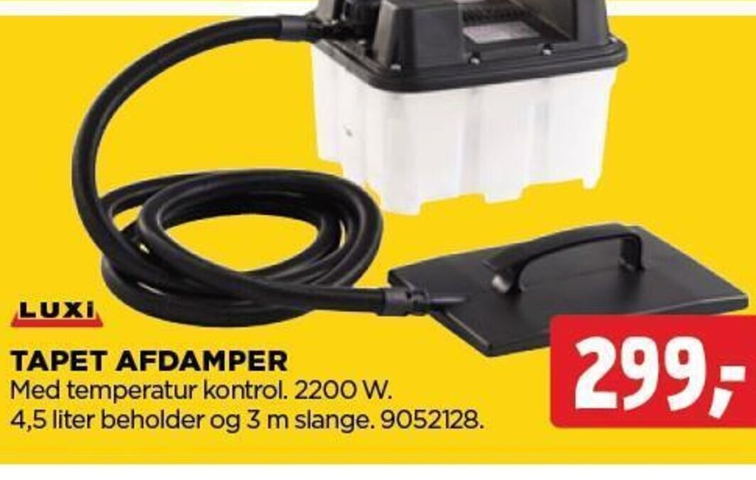 LUXI TAPET AFDAMPER tilbud hos jem & fix