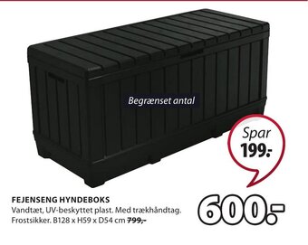 JYSK FEJENSENG HYNDEBOKS tilbud