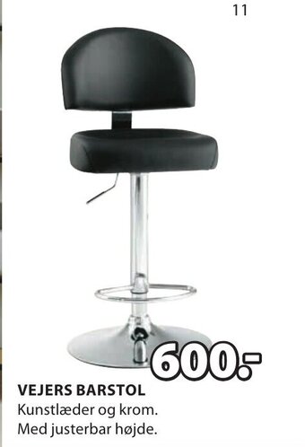 JYSK VEJERS BARSTOL tilbud