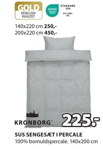 SUS SENGESÆT I PERCALE