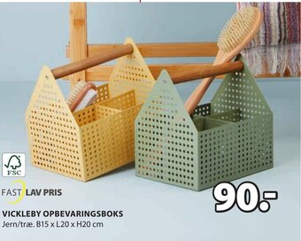 VICKLEBY OPBEVARINGSBOKS