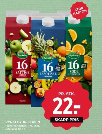 MENY RYNKEBY 16-SERIEN tilbud