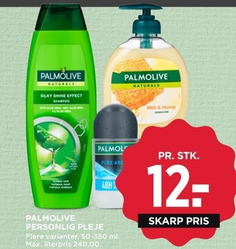 MENY PALMOLIVE PERSONLIG PLEJE tilbud