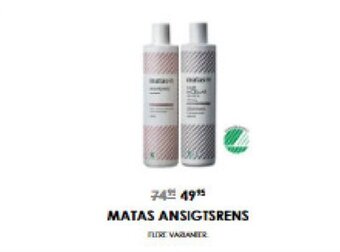 Matas MATAS ANSIGTSRENS tilbud