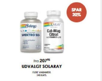 Matas UDVALGT SOLARAY tilbud