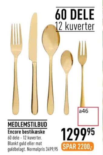 Imerco Encore bestik tilbud
