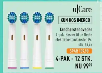 Ucare børstehoveder