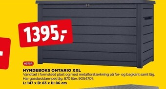 jem & fix Keter hyndeboks ontario xxl tilbud