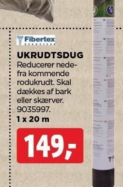 Fibertex ukrudtsdug