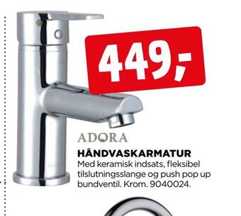 jem & fix Håndvaskarmatur tilbud