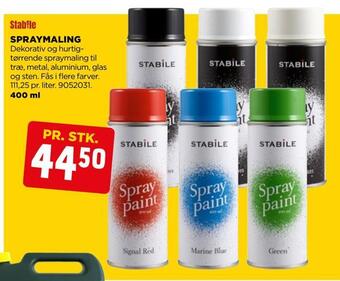 jem & fix Spraymaling tilbud