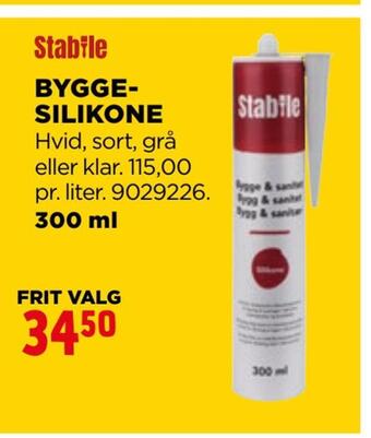 jem & fix Bygge­ silikone tilbud