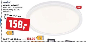 jem & fix Nordlux oja plafond tilbud