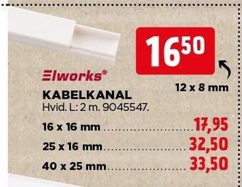 jem & fix Elworks kabelkanal tilbud