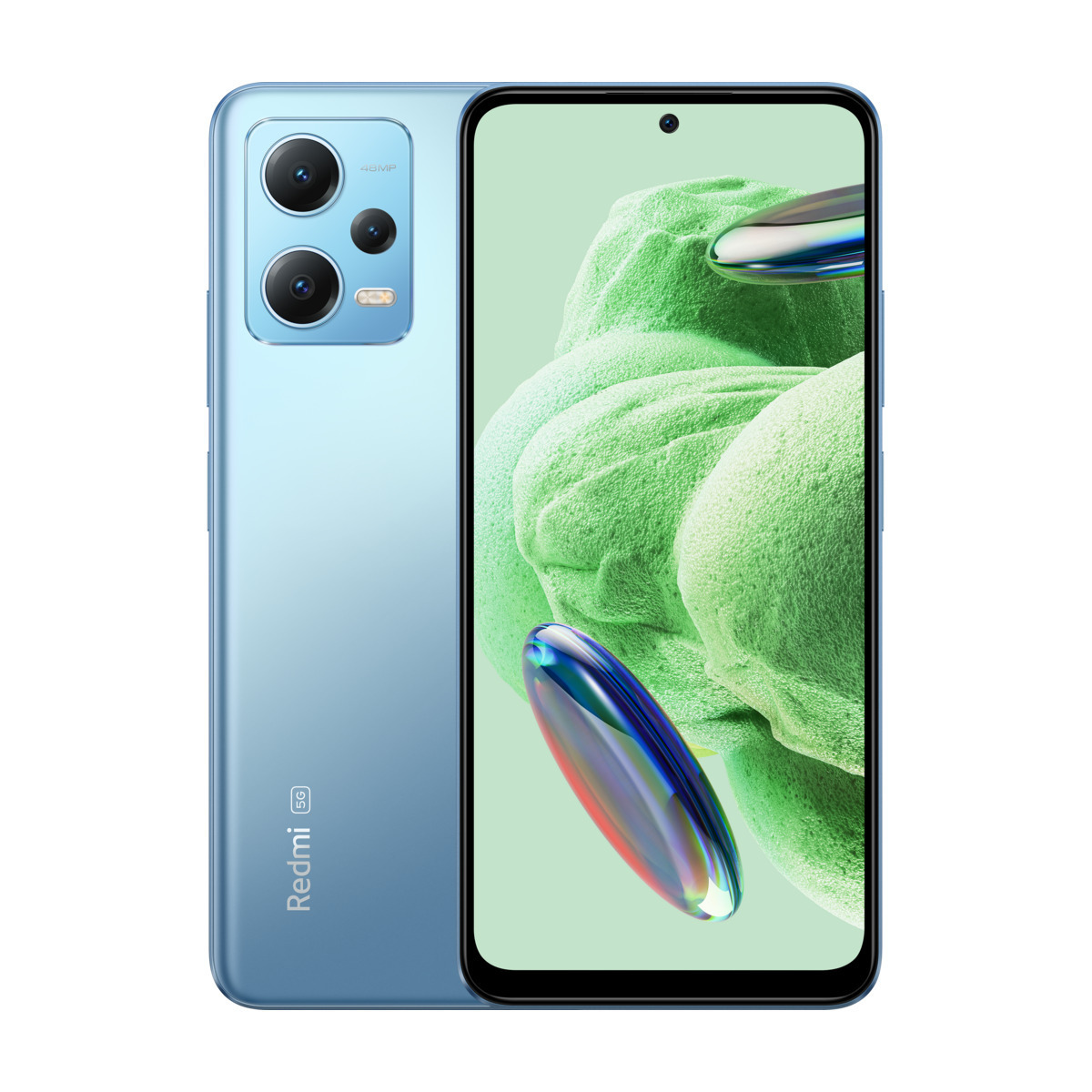 Power Xiaomi redmi note 12 5g 4/128 gb smartphone ice blue tilbud
