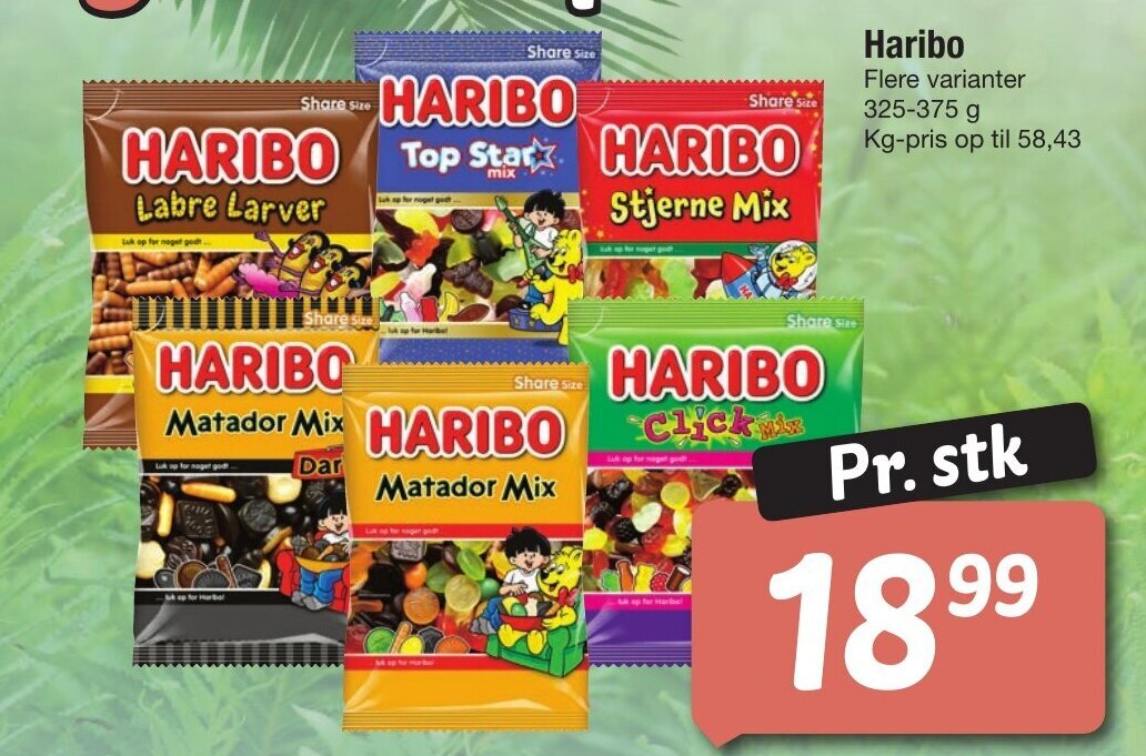 Fakta Haribo tilbud