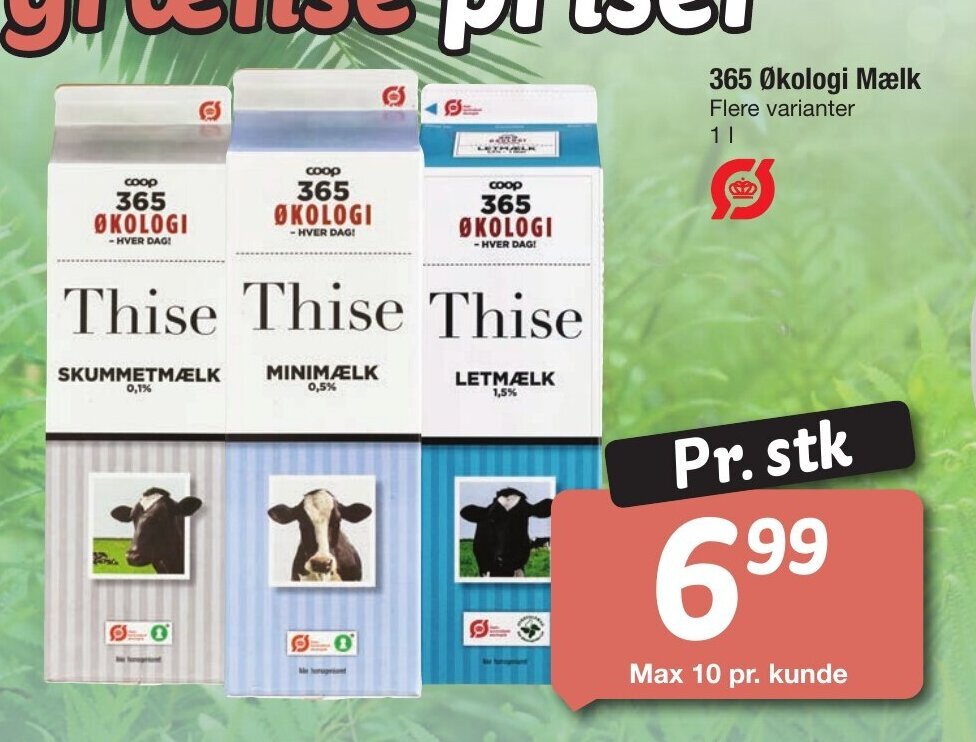 Fakta 365 Økologi Mælk tilbud