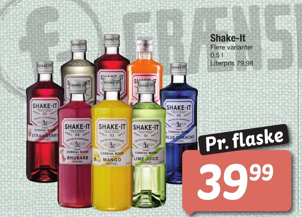 Fakta Shake-It tilbud