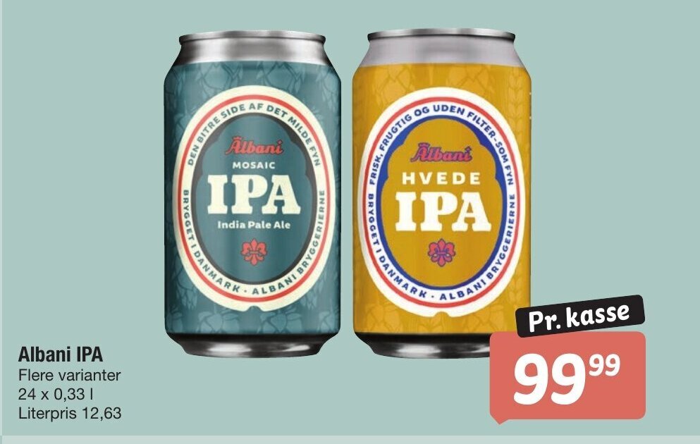 Fakta Albani IPA tilbud