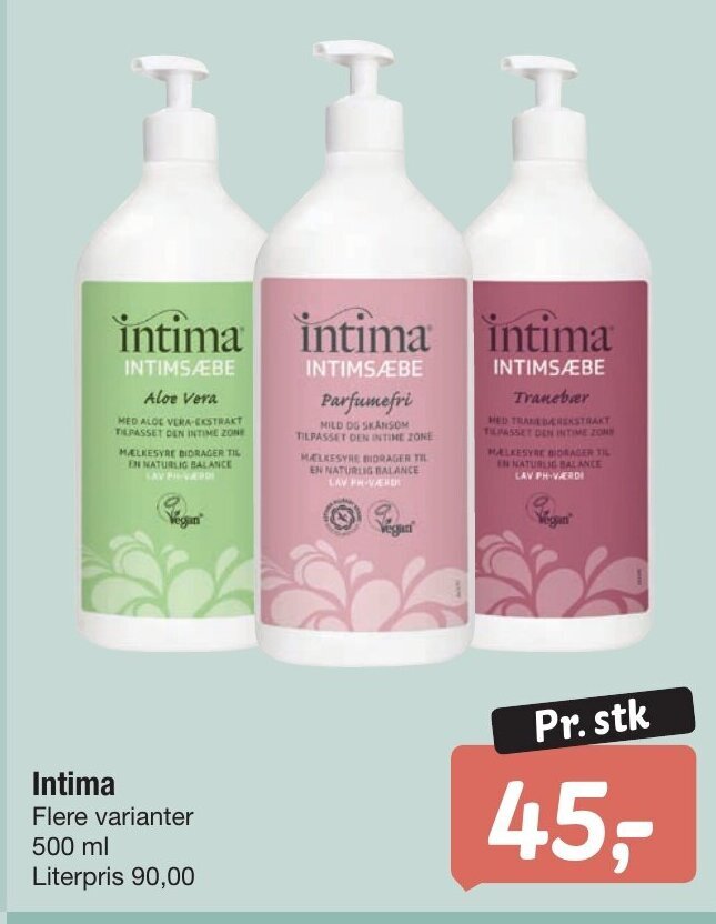 Fakta Intima tilbud