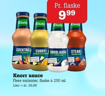 Poetzsch Padborg Knorr sauce tilbud