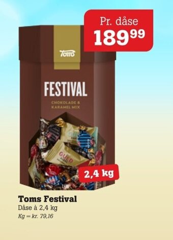 Poetzsch Padborg Toms Festival tilbud