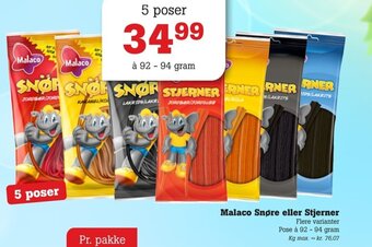 Poetzsch Padborg Malaco Snøre eller Stjerner tilbud