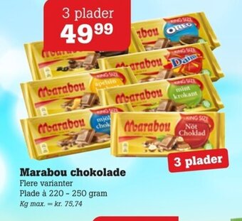 Poetzsch Padborg Marabou chokolade tilbud
