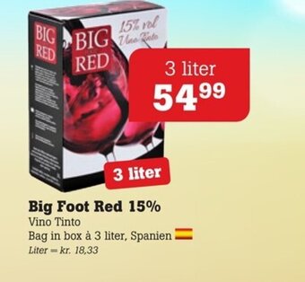 Poetzsch Padborg Big Foot Red 15% tilbud